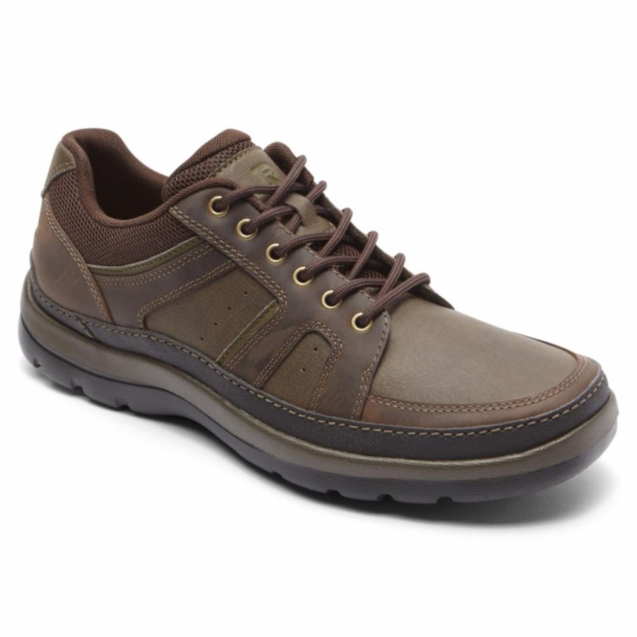 Men'S Shoes Rockport Men | Rockport Men'S Mdg Blucher Get Your Kicks Brown M