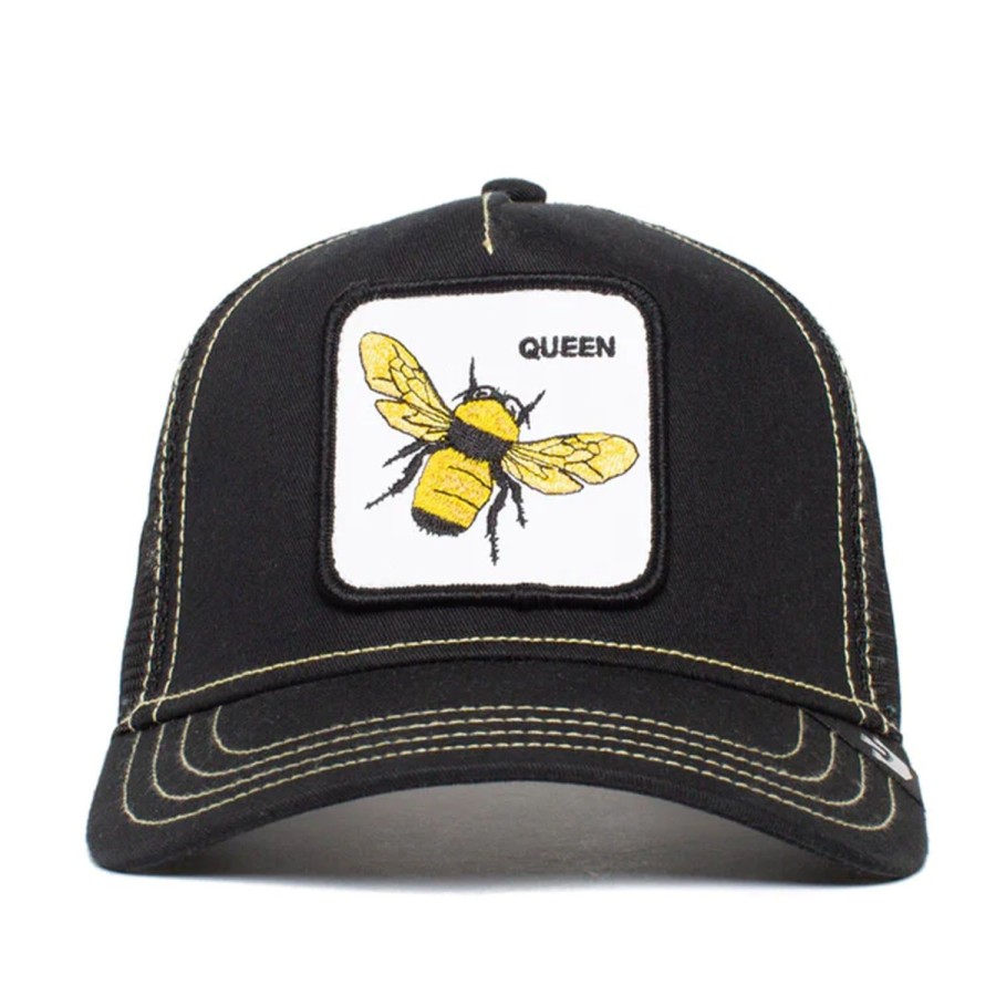 Men'S Accessories Goorin Bros. | Goorin Bros. The Queen Bee Trucker Hat In Black