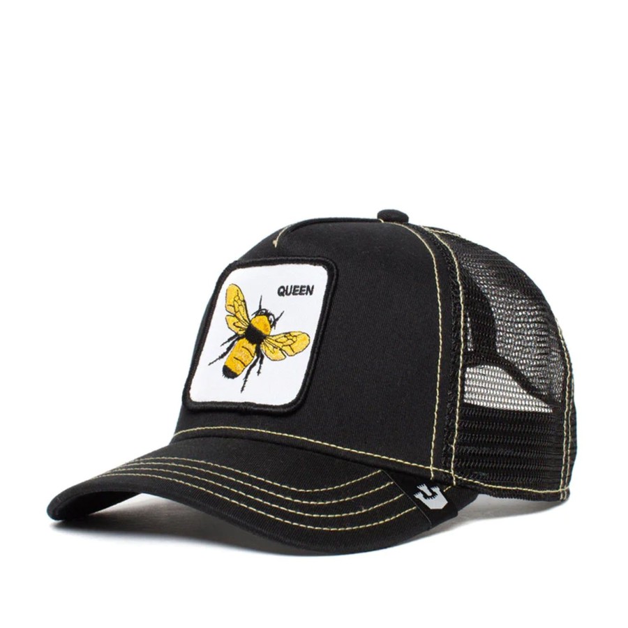 Men'S Accessories Goorin Bros. | Goorin Bros. The Queen Bee Trucker Hat In Black