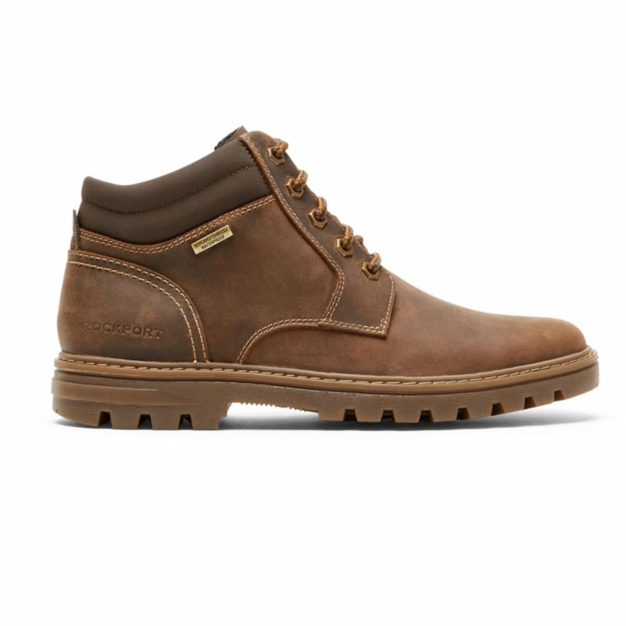 Men'S Shoes Rockport Men | Rockport Men'S Pt Boot Weather Or Not Brown M