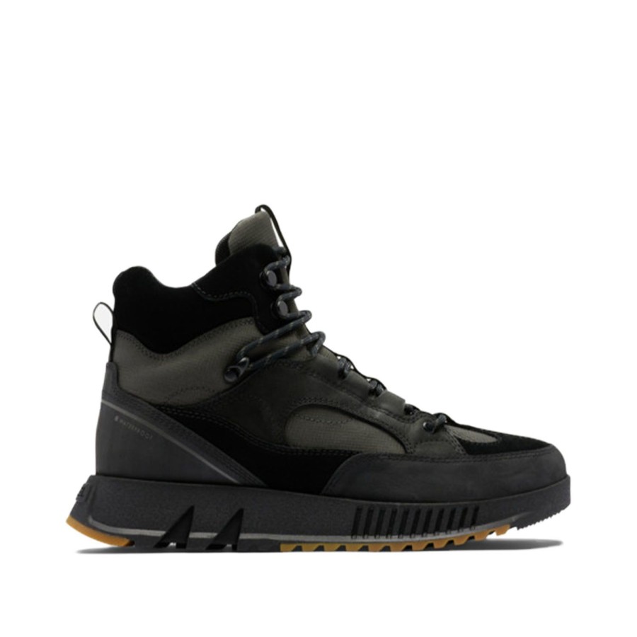 Men'S Shoes SOREL | Sorel Men'S Mac Hill Lite Trace Wp In Black, Jet