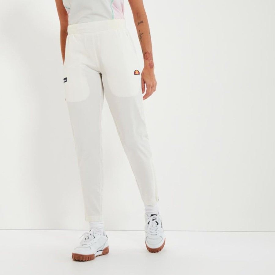 Women'S Apparel Ellesse Womens Apparel | Ellesse S Apparel Women'S Cipriani Track Pant Tennis White Reg