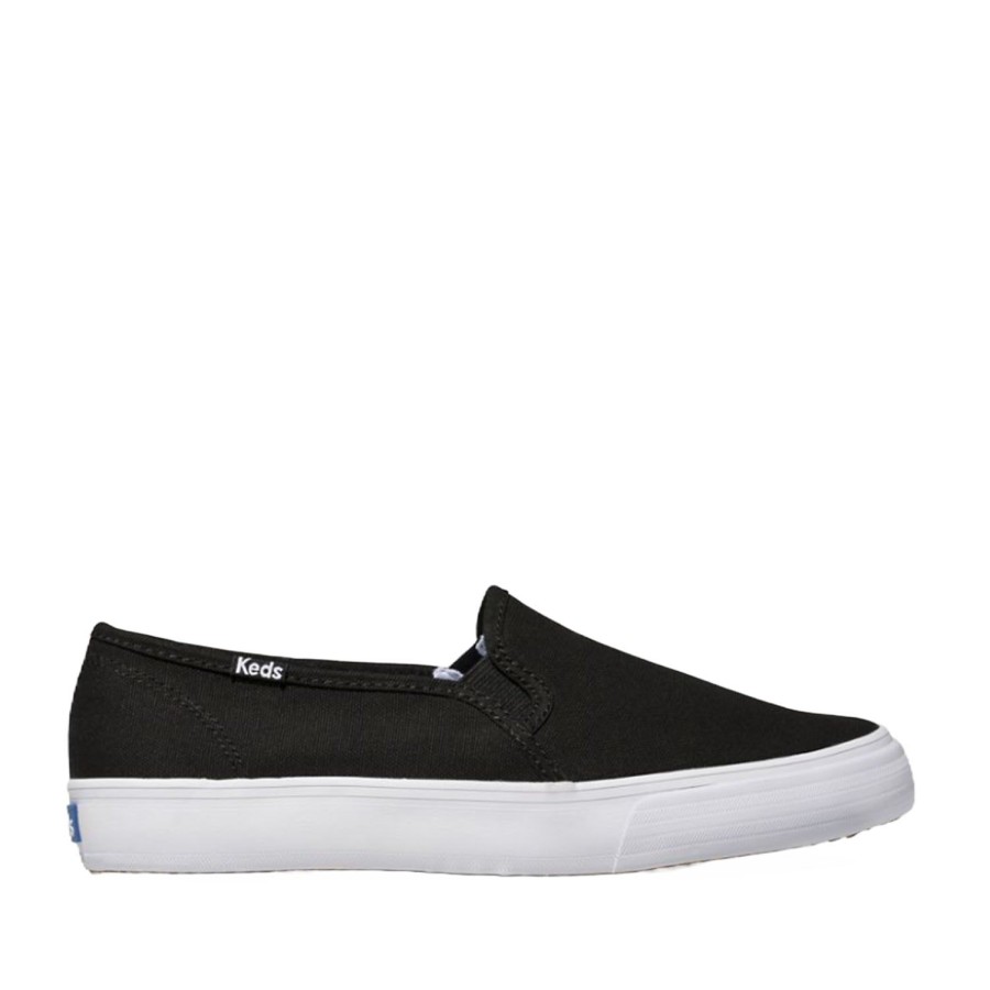 Women'S Shoes Keds | Keds Women'S Double Decker Canvas In Black