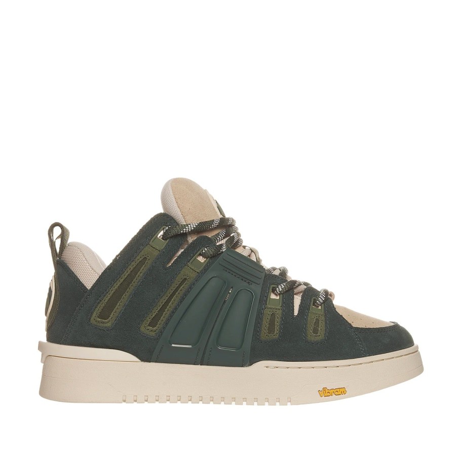 Men'S Shoes PALLADIUM | Palladium Men'S Pallablast St Tot In Green/Olive Green