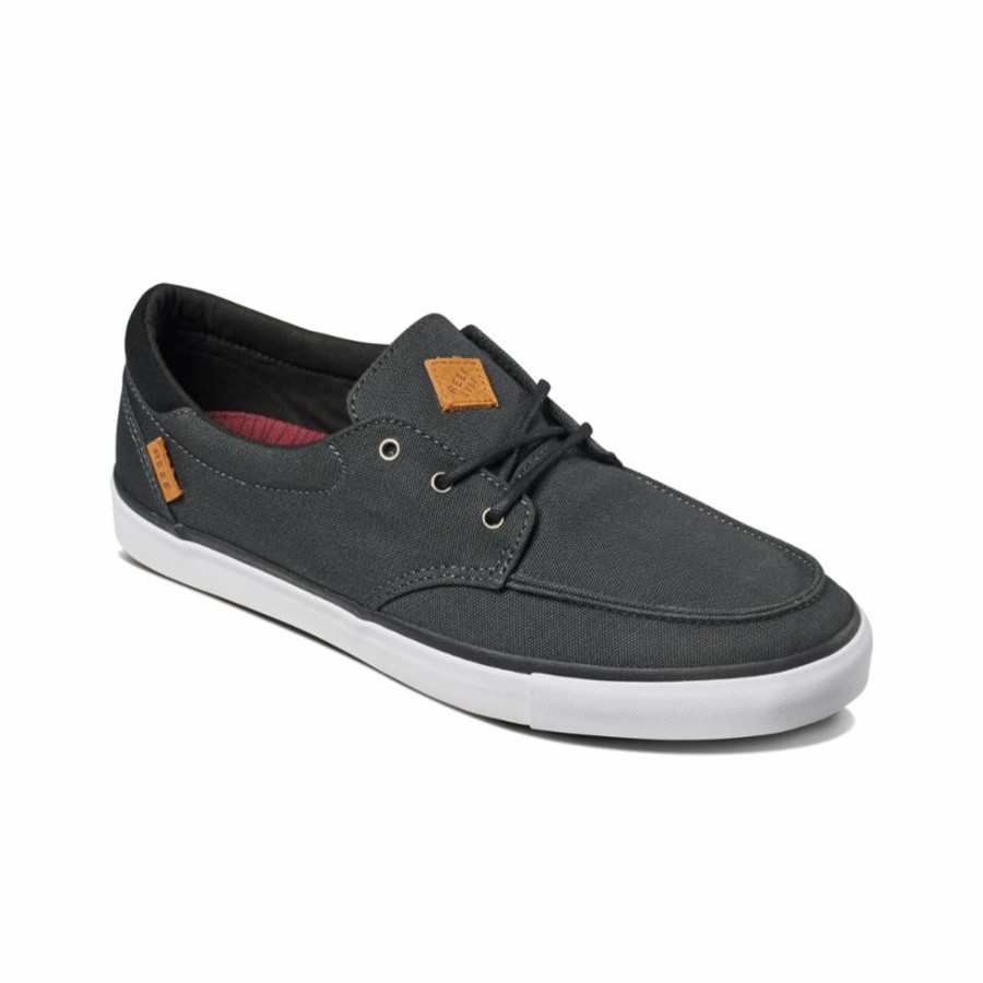 Men'S Shoes Reef Men | Reef Men'S Reef Deckhand 3 Black M