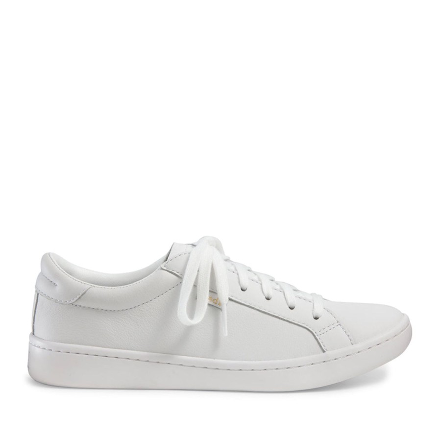 Women'S Shoes Keds | Keds Women'S Ace Leather Shoe In White