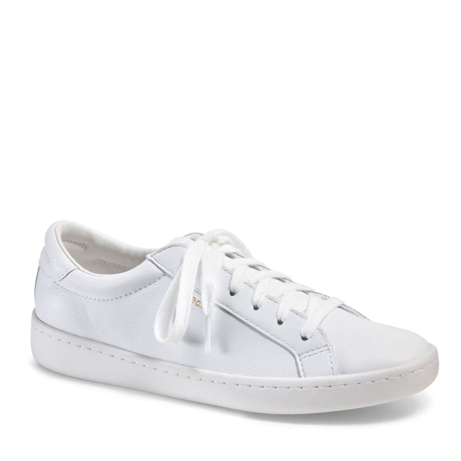 Women'S Shoes Keds | Keds Women'S Ace Leather Shoe In White