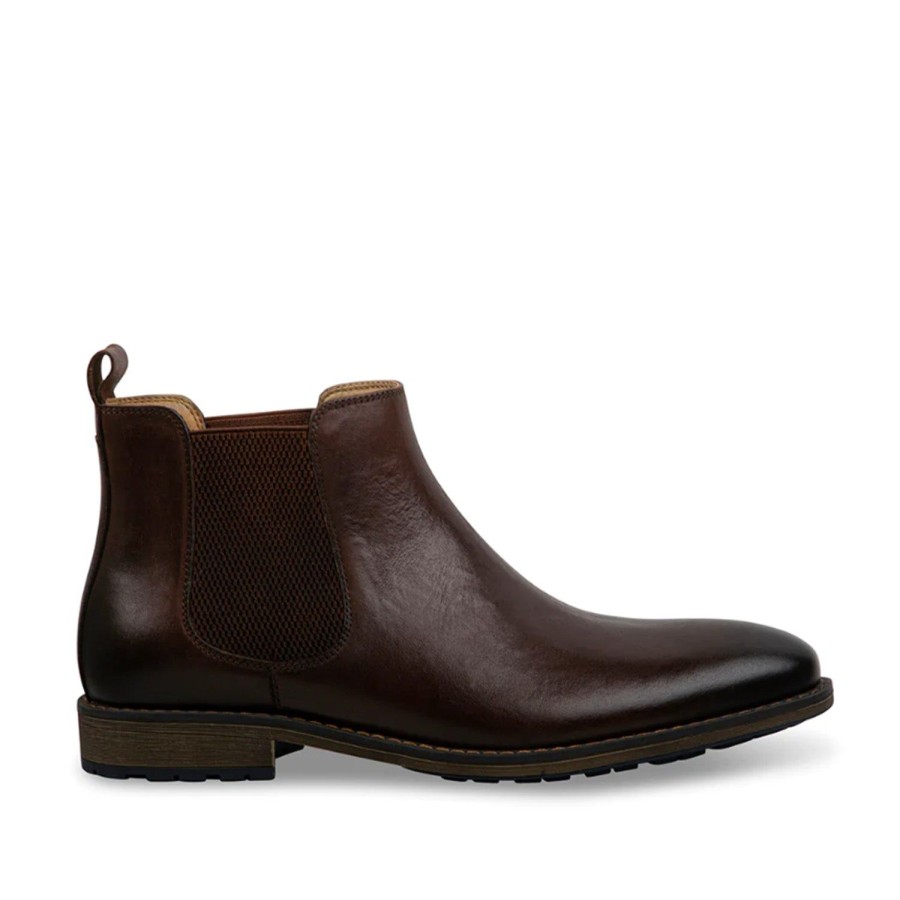 Men'S Shoes Steve Madden | Steve Madden Men'S Lukka In Brown