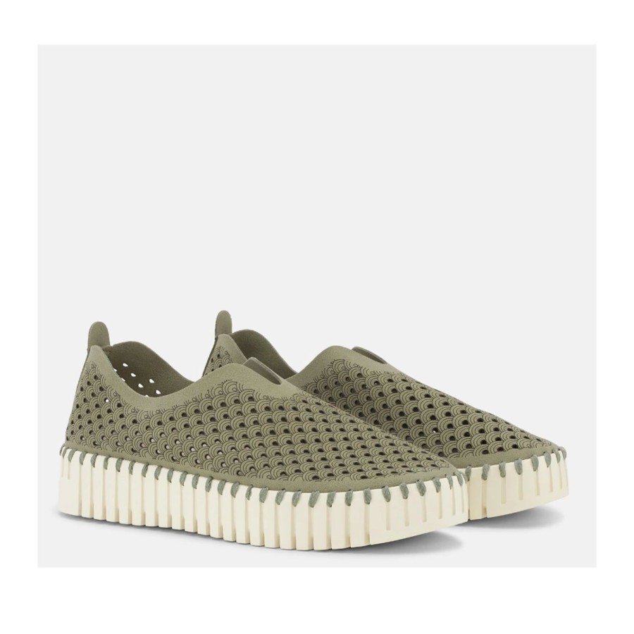 Women'S Shoes ILSE JACOBSEN | Ilse Jacobsen Women'S Tulip Platform In Army