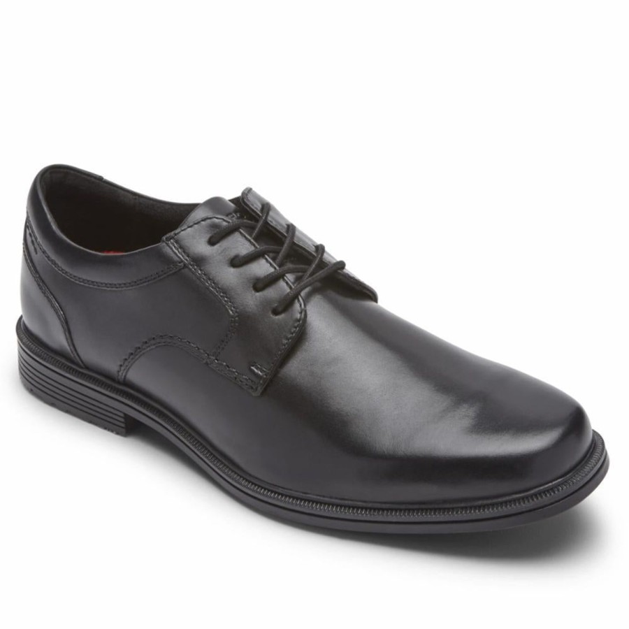 Men'S Shoes Rockport Men | Rockport Men'S Plain Toe Taylor Wp Black M