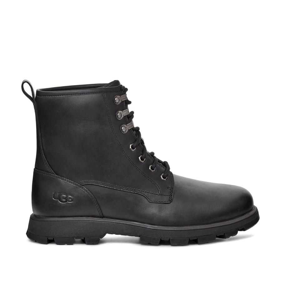 Men'S Shoes UGG | Ugg Men'S Kirkson In Black Leather