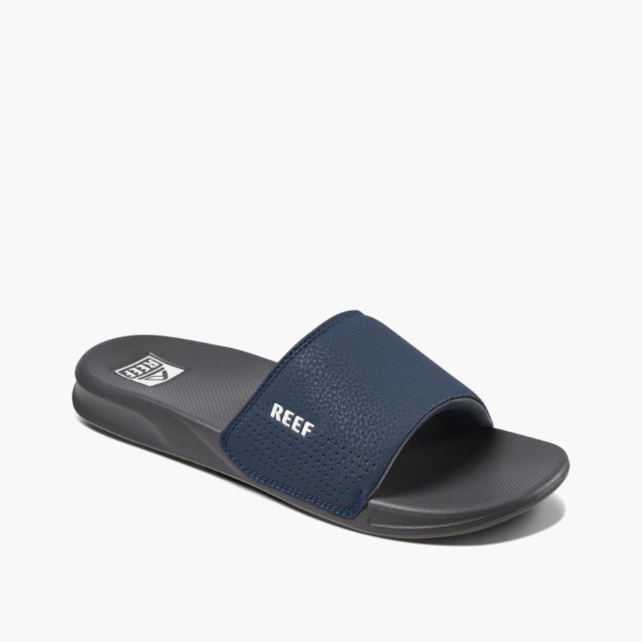 Men'S Shoes Reef Men | Reef Men'S Reef One Slide Blue M