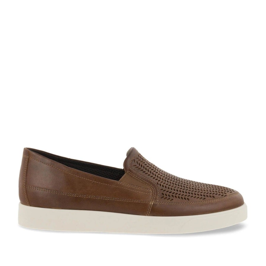 Men'S Shoes ECCO | Ecco Men'S Street Lite Slip-On In Cashmere