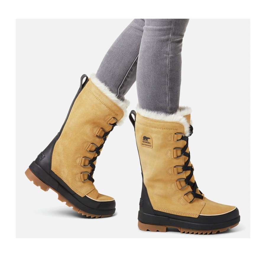 Women'S Shoes SOREL | Sorel Women'S Tivoli Iv Tall Wp In Curry