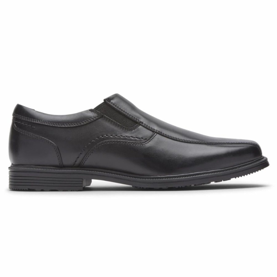 Men'S Shoes Rockport Men | Rockport Men'S Slipon Taylor Wp Black Xw