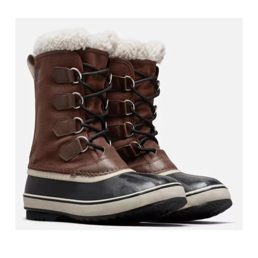 Men'S Shoes SOREL | Sorel Men'S 1964 Pac Nylon Wp In Tobacco, Black