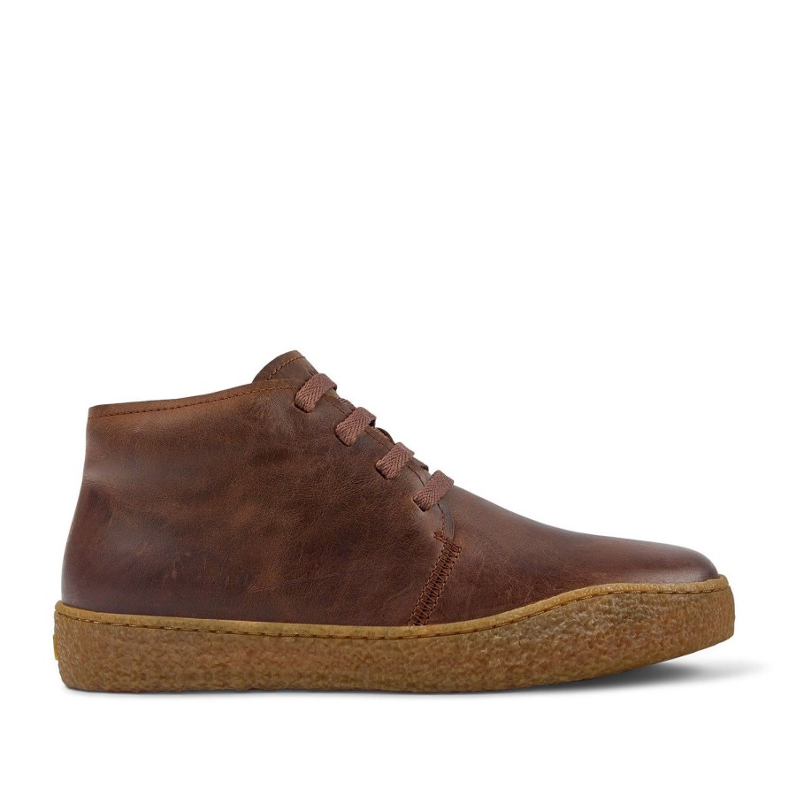 Men'S Shoes Camper | Camper Men'S Peu Terreno In Medium Brown