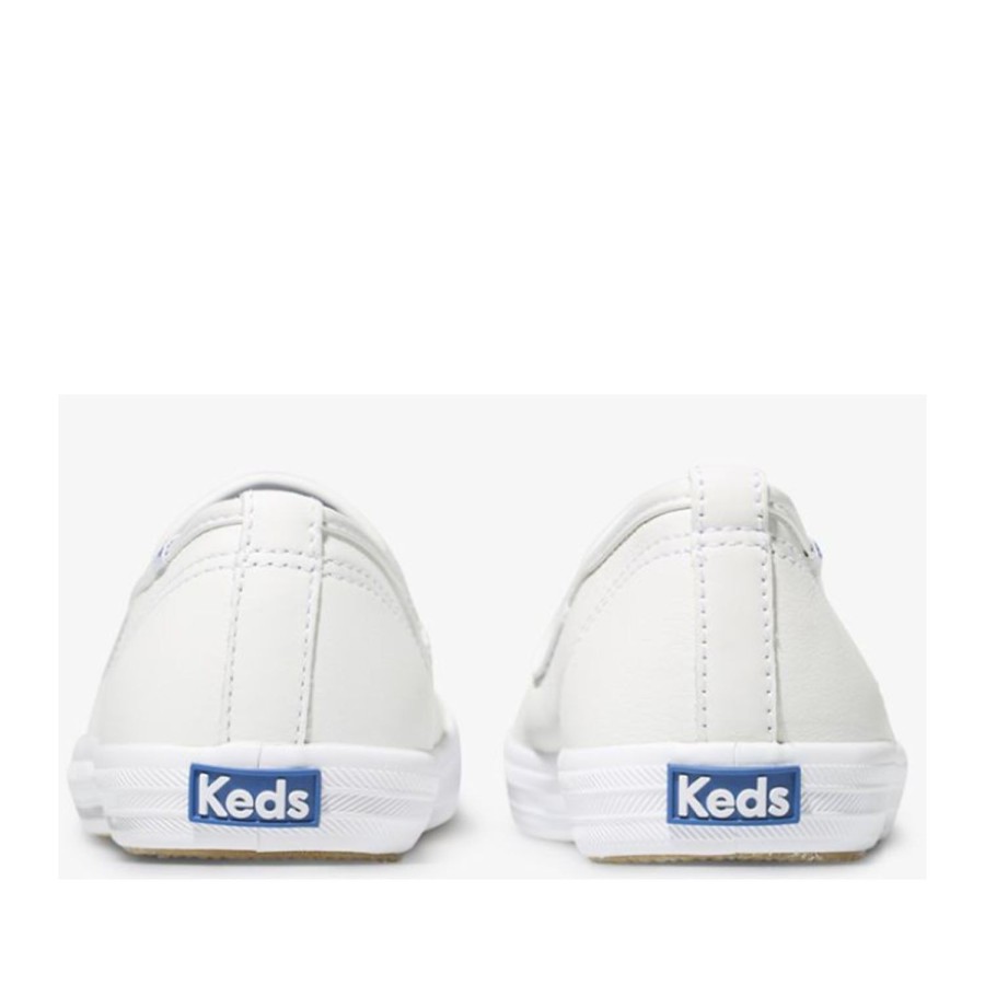 Women'S Shoes Keds | Keds Women'S Champion S/O Leather In White