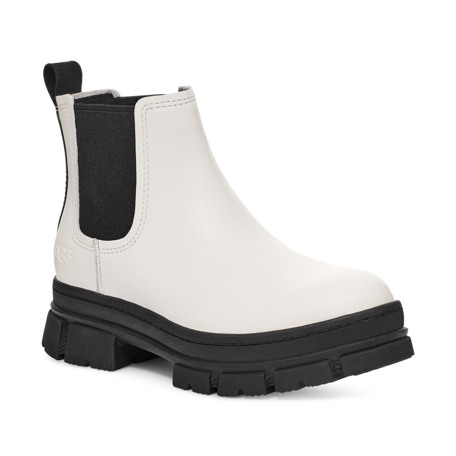 Women'S Shoes UGG | Ugg Women'S Ashton Chelsea In White