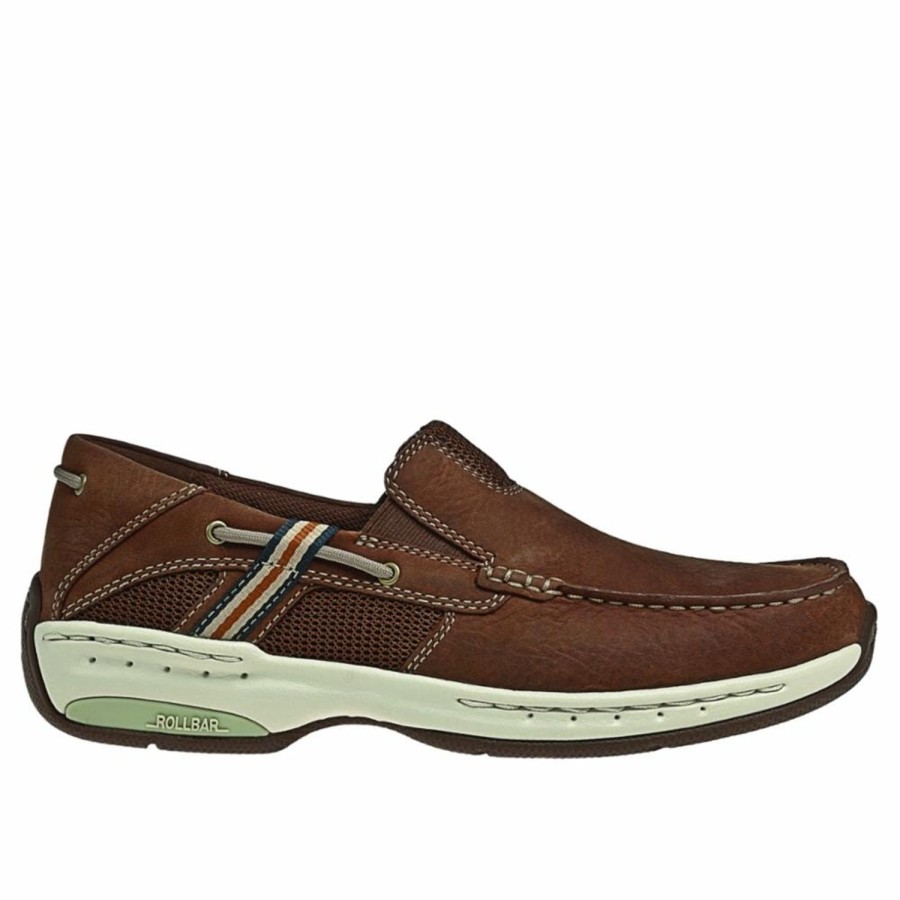 Men'S Shoes Dunham | Dunham Men'S Windward Slip-On Waterford Brown 2E