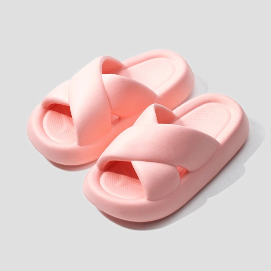 Women'S Shoes FLOOF | Floof Women'S Puff Puff Slide In Pink