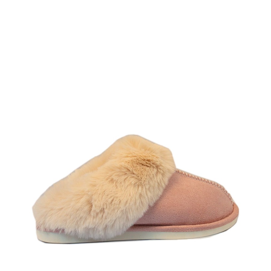 Women'S Shoes FLOOF | Floof Women'S Warm Plush Furry Slippers In Pink