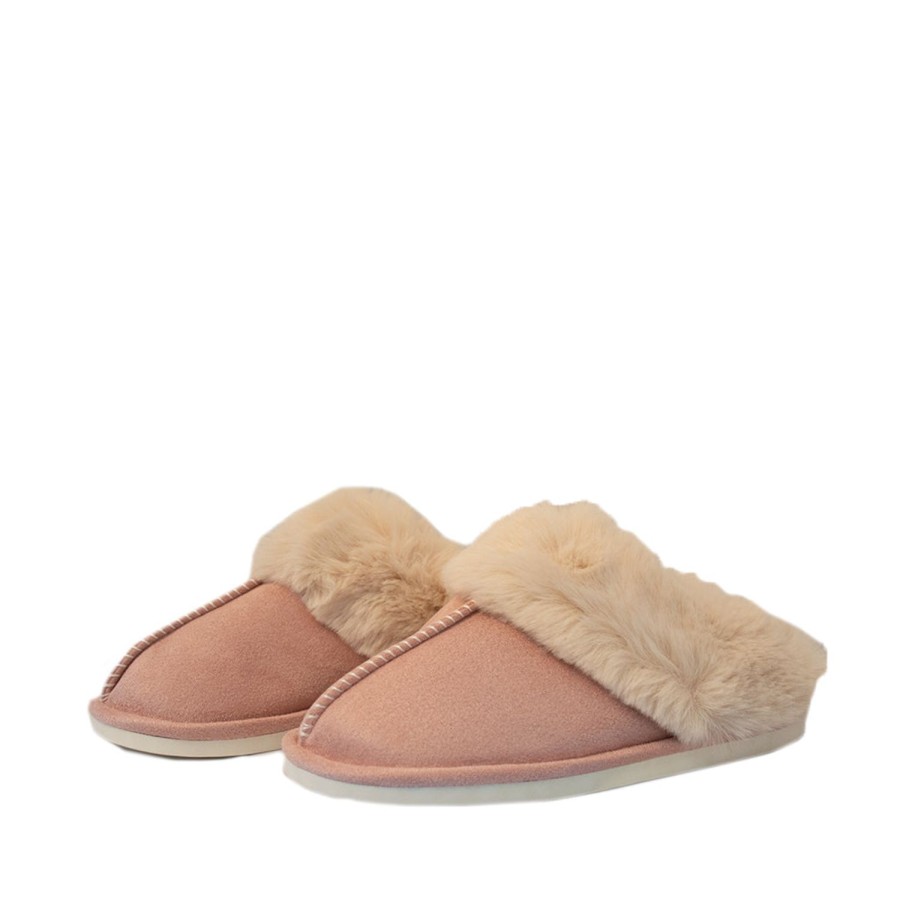 Women'S Shoes FLOOF | Floof Women'S Warm Plush Furry Slippers In Pink