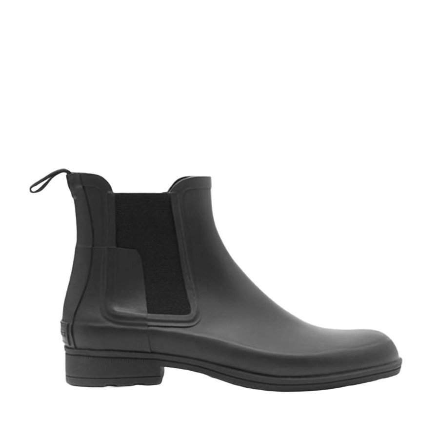 Men'S Shoes Hunter Men | Hunter Men'S S Refined Chelsea Boot Black M