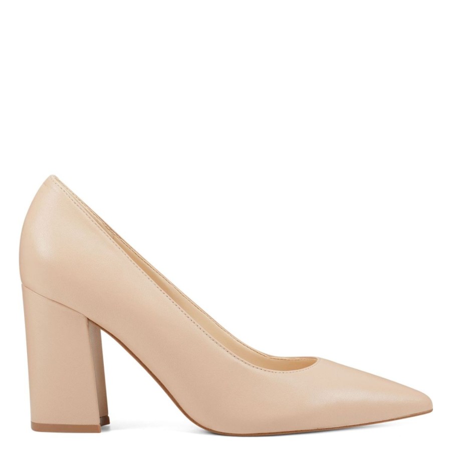 Women'S Shoes NINE WEST | Nine West Women'S Cara Pumps In Nude