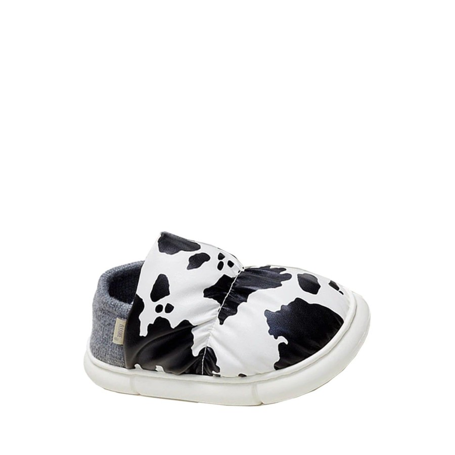 Women'S Shoes FLOOF | Floof Unisex Pillow Slipper In Cow Print