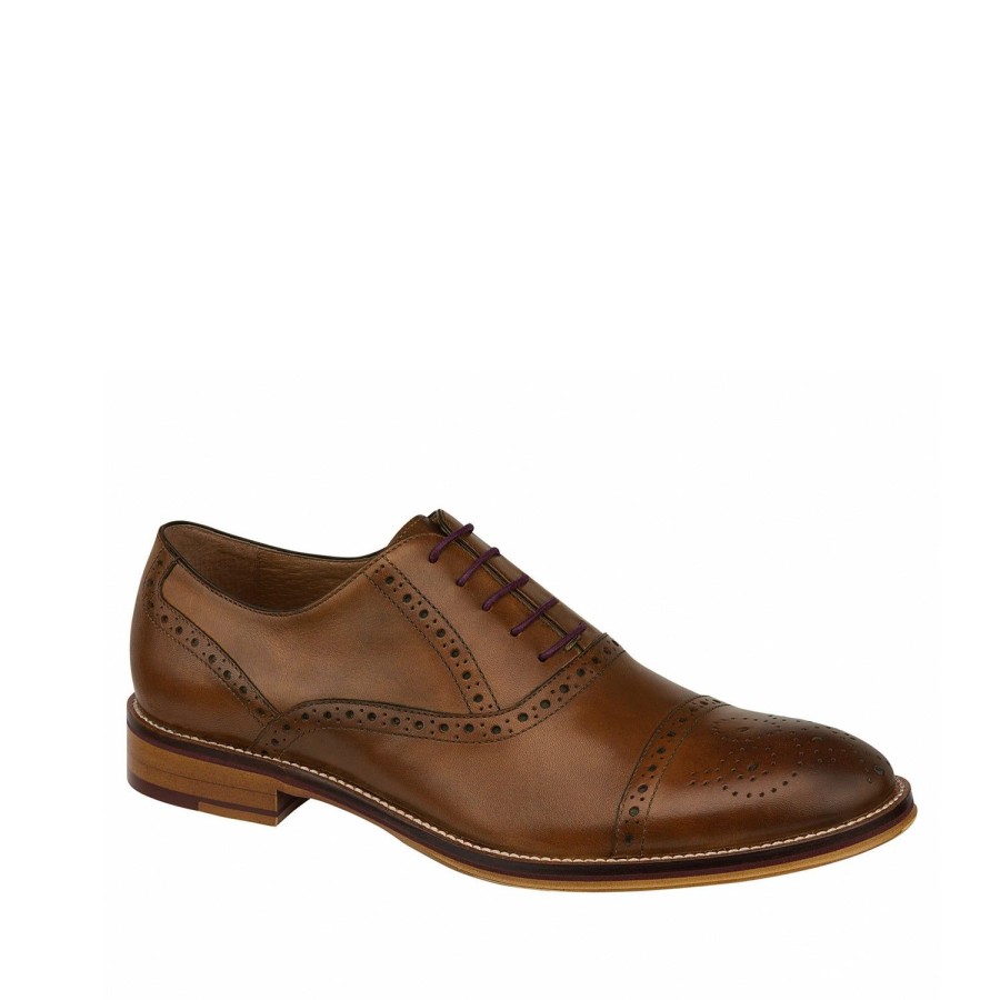 Men'S Shoes JOHNSTON AND MURPHY | Johnston And Murphy Men'S Conrad In Tan