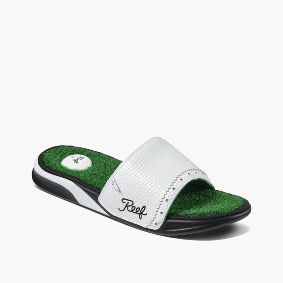 Men'S Shoes Reef Men | Reef Men'S Mulligan Slide Green M