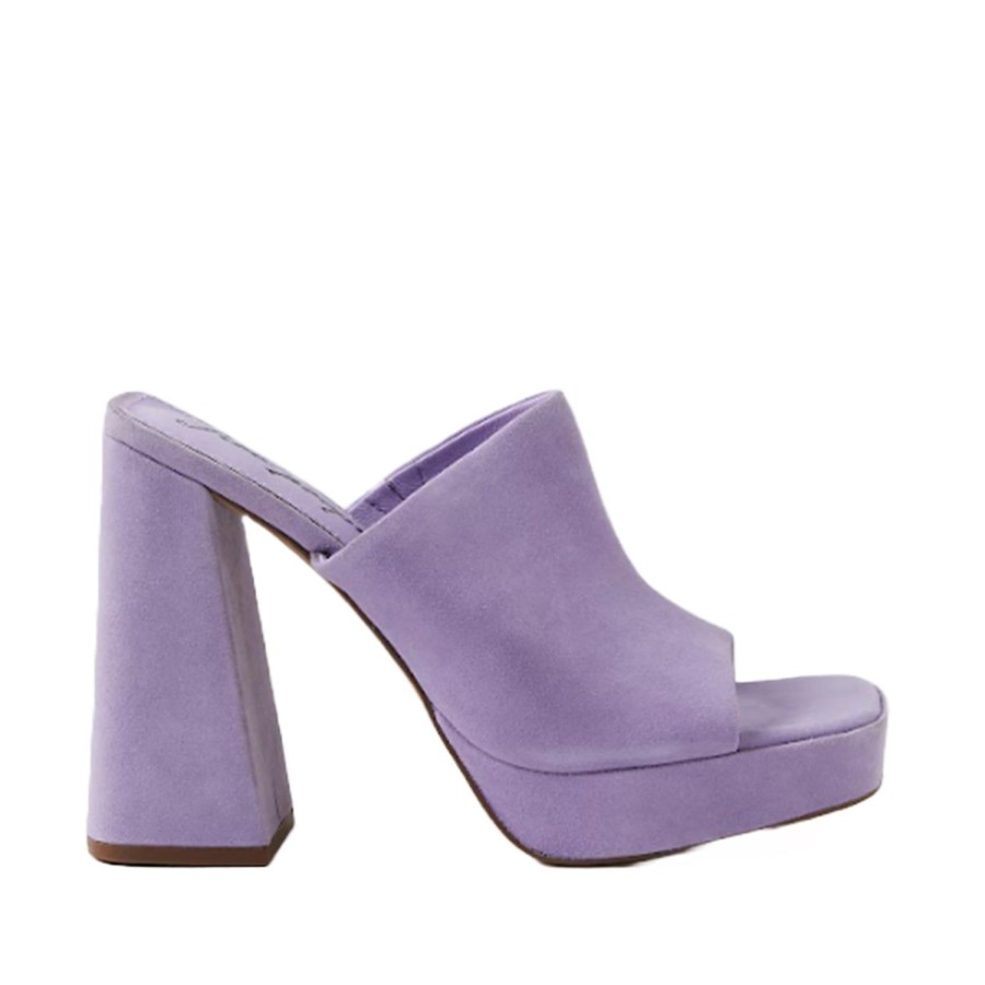 Women'S Shoes FREE PEOPLE | Free People Women'S Margo Mule In Daring Violet