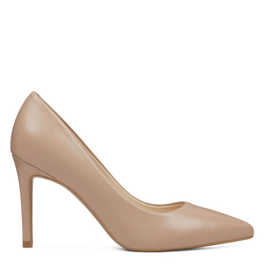 Women'S Shoes NINE WEST | Nine West Women'S Etta Pumps In Light Natural