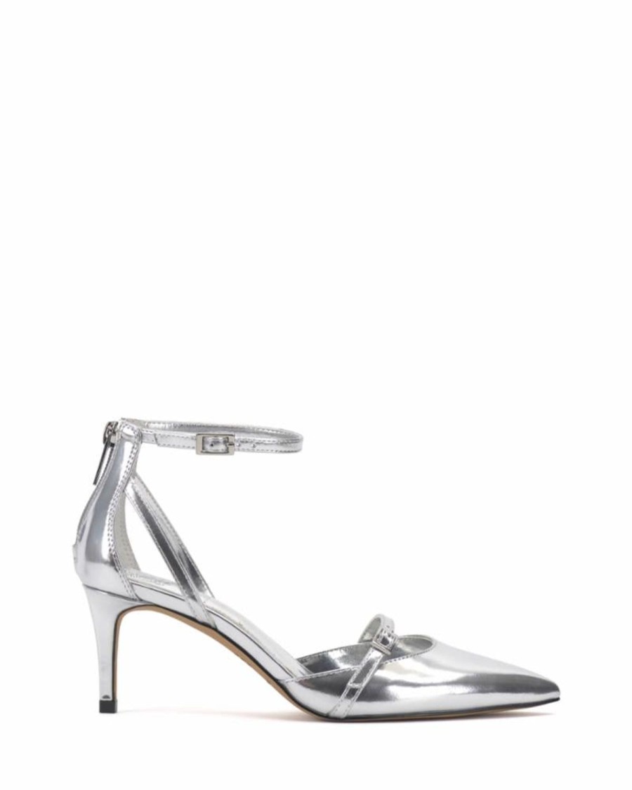 Women'S Shoes Vince Camuto | Vince Camuto Women'S Krendara Silver M