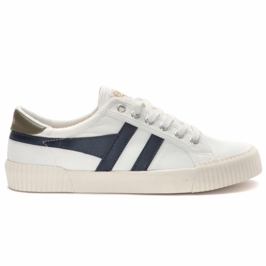 Men'S Shoes Gola Men | Gola Men'S Rally Off White/Navy/Khaki M