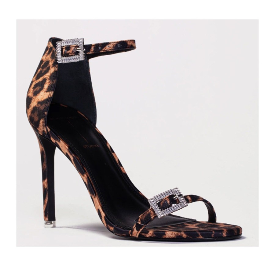 Women'S Shoes BLACK SUEDE STUDIO | Black Suede Studio Women'S Lila In Leopard