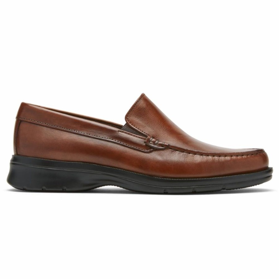 Men'S Shoes Rockport Men | Rockport Men'S Venetian Palmer Brown M