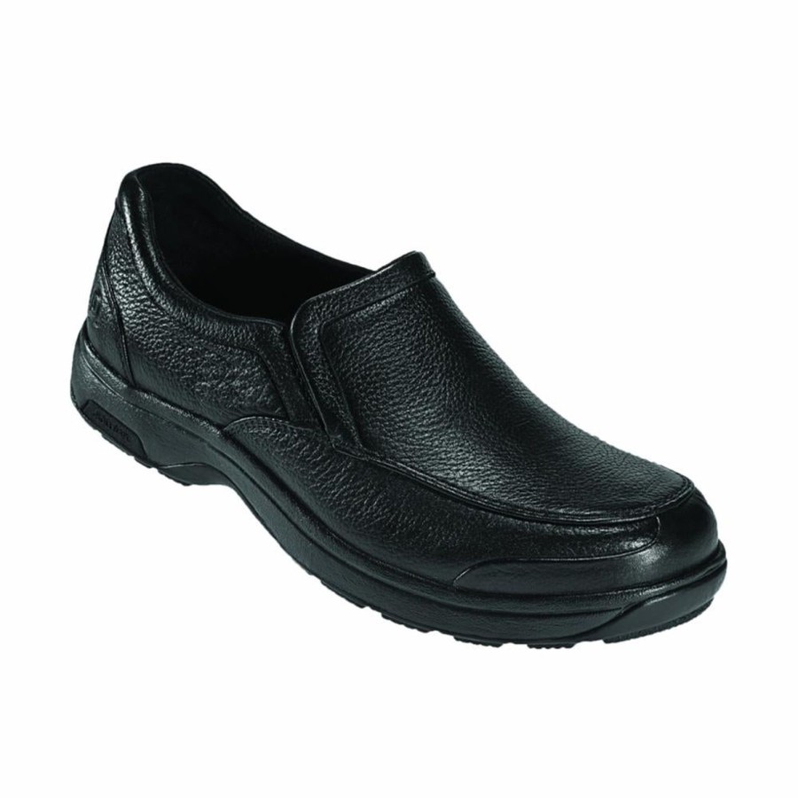 Men'S Shoes Dunham | Dunham Men'S Battery Park Slip-On 8000 Black D