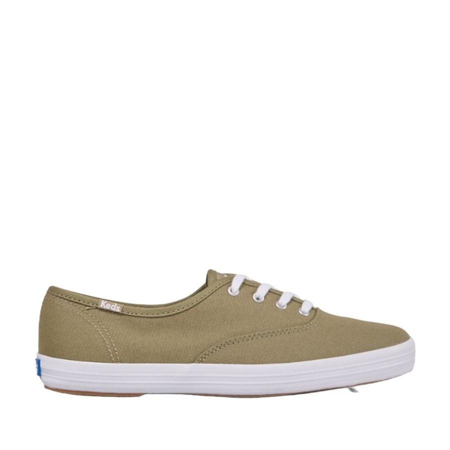 Women'S Shoes Keds | Keds Women'S Champion Seasonal Canvas In Aloe