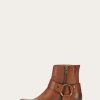 Women'S Shoes Frye Women | Frye Women'S 72493 Veronica Harness Short Brown M