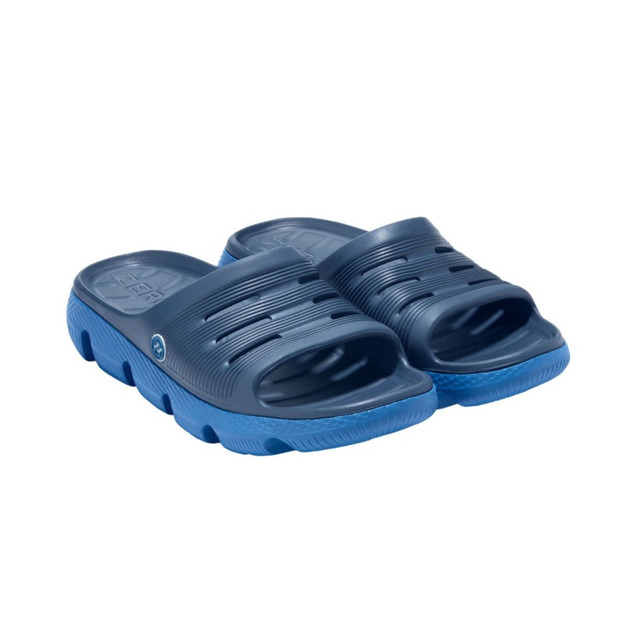 Men'S Shoes Cole Haan | Cole Haan Men'S Zerogrand All Day Slide In Navy Ink