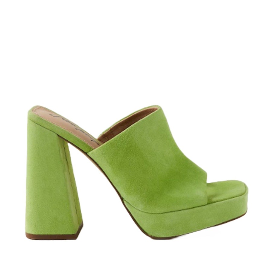 Women'S Shoes FREE PEOPLE | Free People Women'S Margo Mule In Green Apple