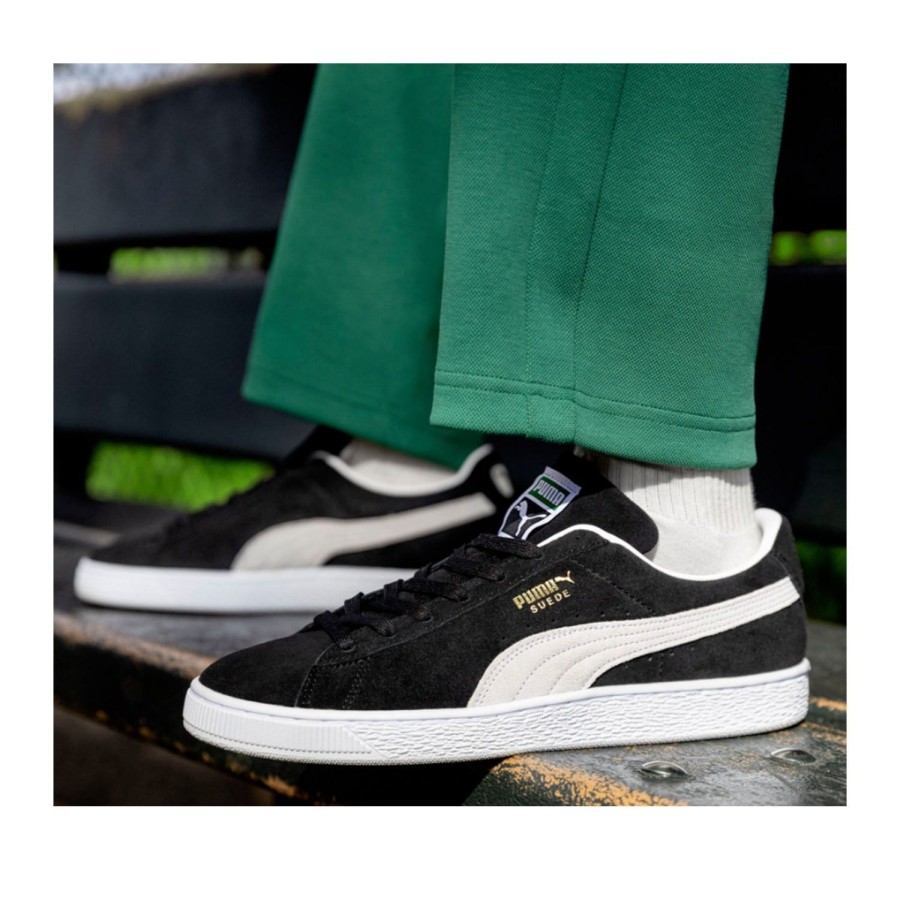 Men'S Shoes PUMA | Puma Men'S Suede Classic Xxi In Black/White