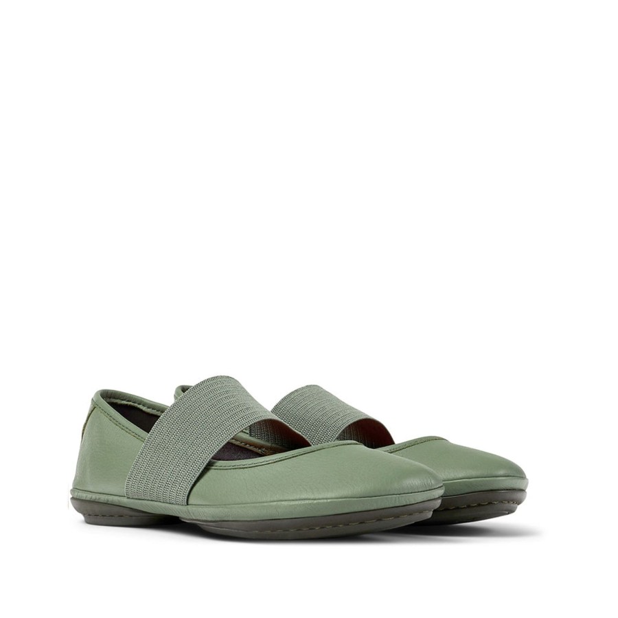 Women'S Shoes CAMPER | Camper Women'S Right Nina In Medium Green