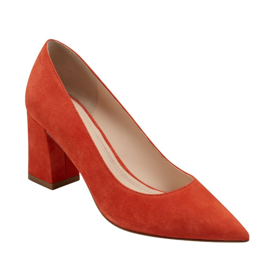 Women'S Shoes MARC FISHER | Marc Fisher Women'S Zala15 In Orange