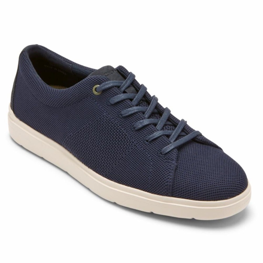 Men'S Shoes Rockport Men | Rockport Men'S Mesh Laceup Total Motion Lite Blue M