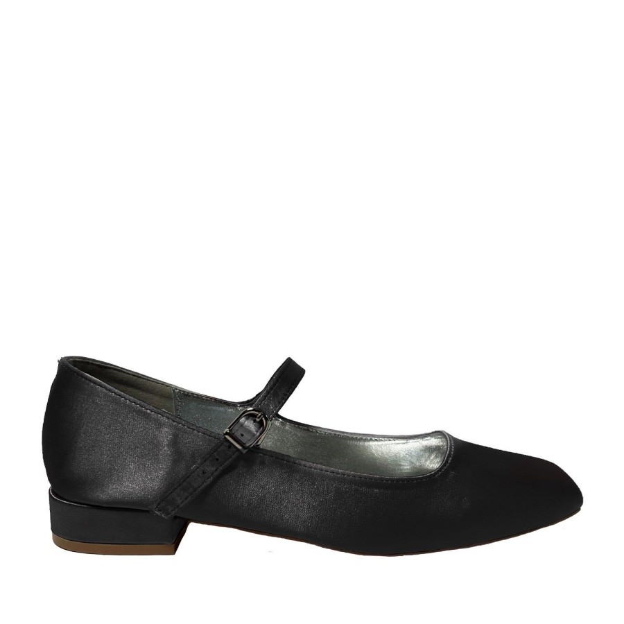 Women'S Shoes KENNIE RYLIE | Kennie Rylie Women'S Pirouette In Black Satin