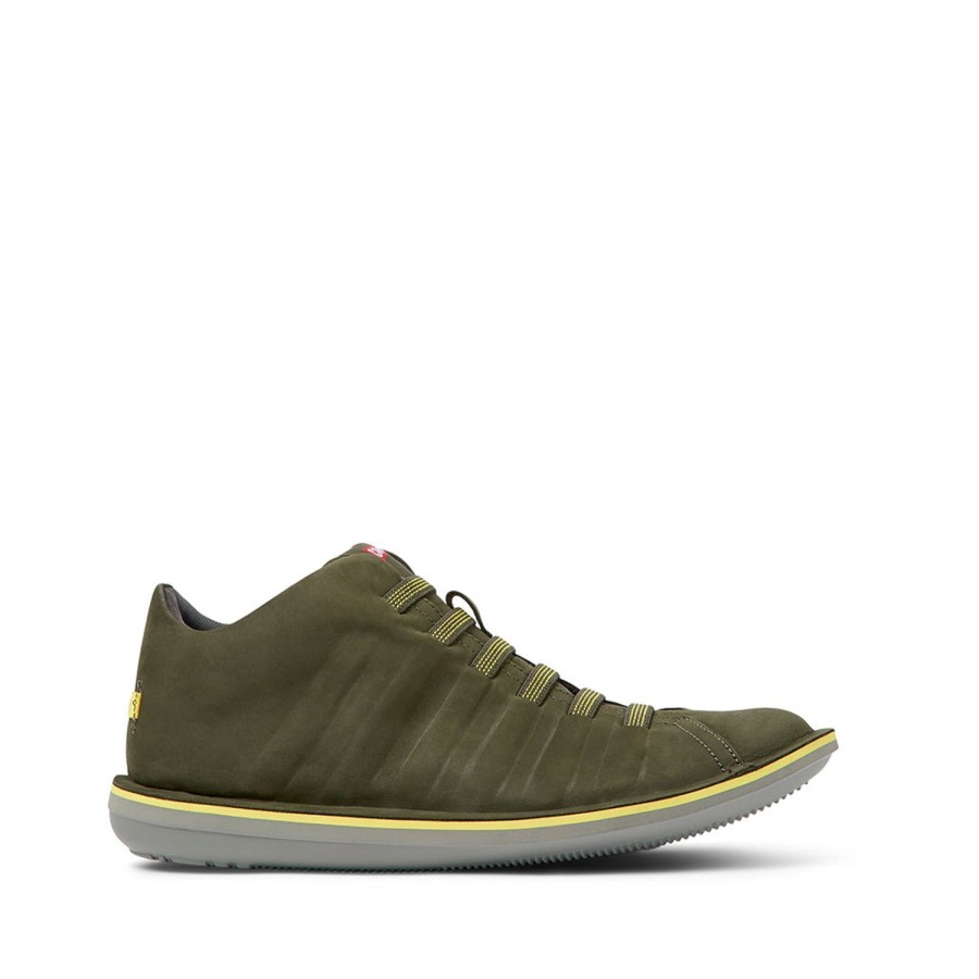 Men'S Shoes Camper | Camper Men'S Beetle In Dark Green