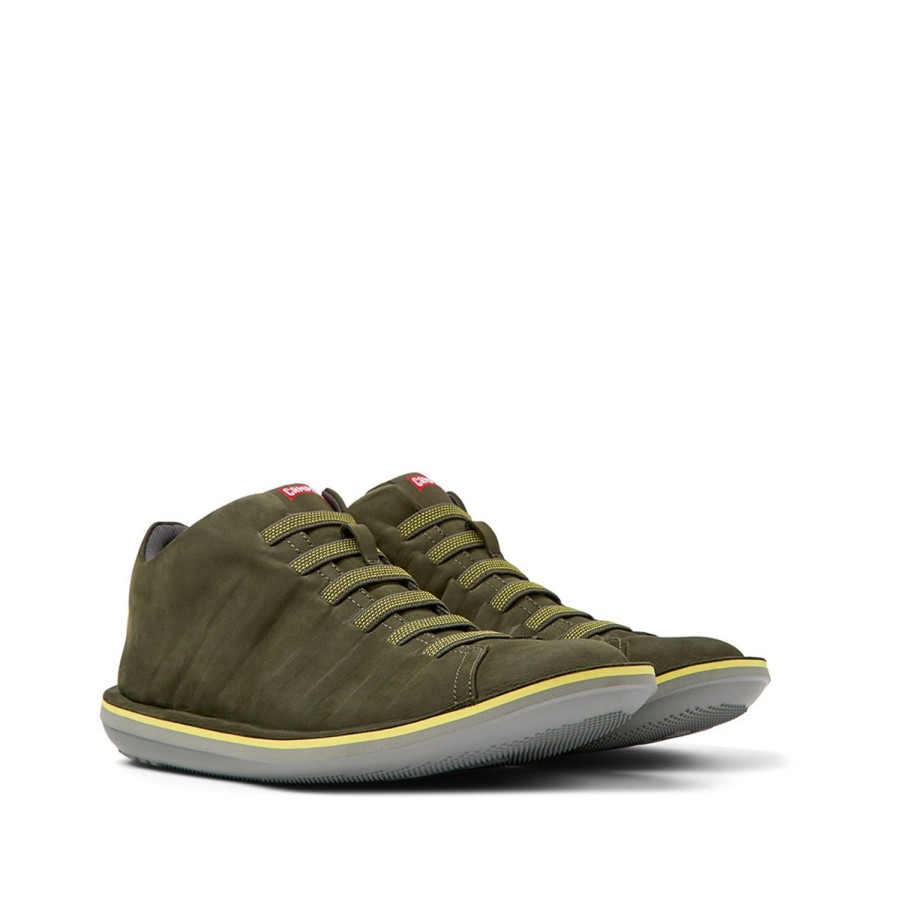 Men'S Shoes Camper | Camper Men'S Beetle In Dark Green